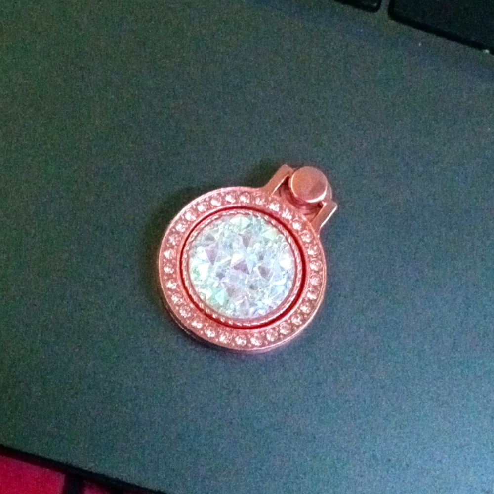 Rose Gold Phone Ring